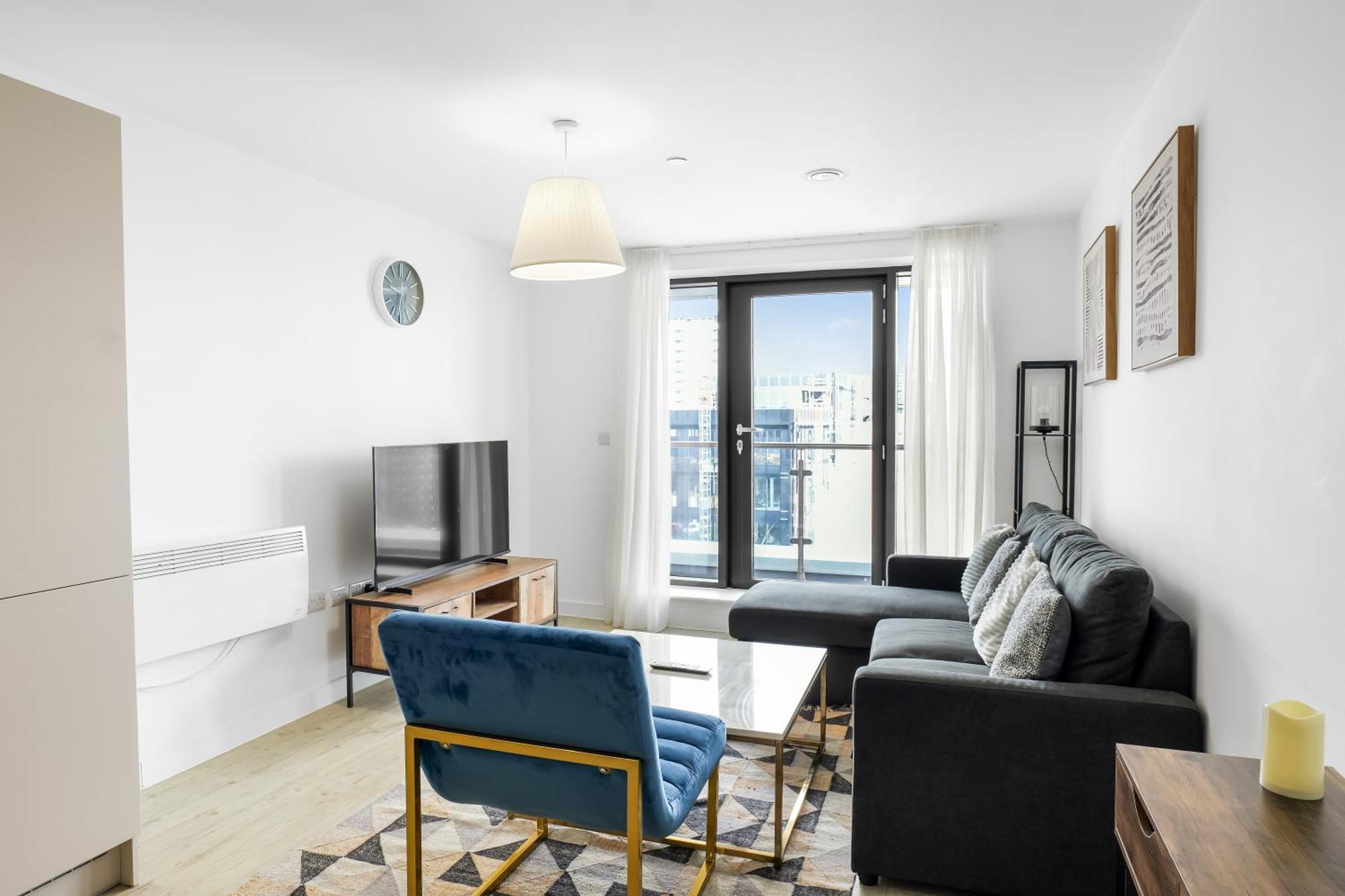 High Rise 2 Bedroom & 2 Bath Apartment With Parking, Balcony & Amazing View 曼彻斯特 外观 照片